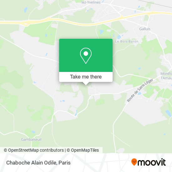 Chaboche Alain Odile map