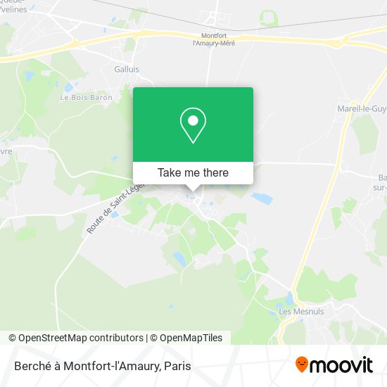 Mapa Berché à Montfort-l'Amaury
