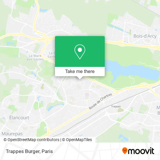 Trappes Burger map