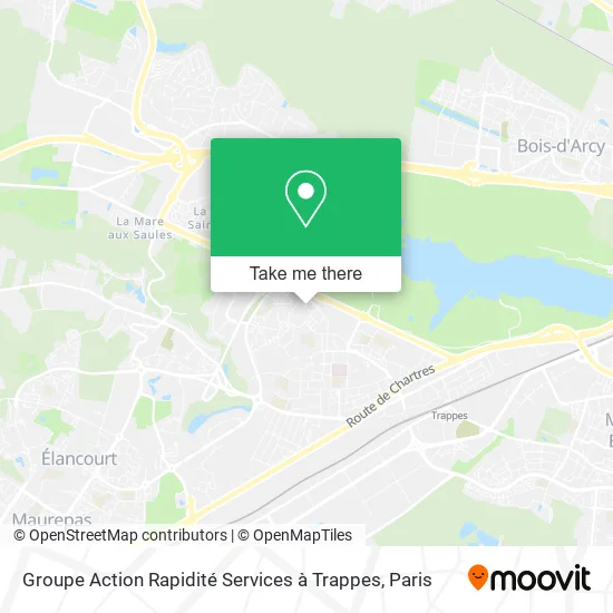Groupe Action Rapidité Services à Trappes map