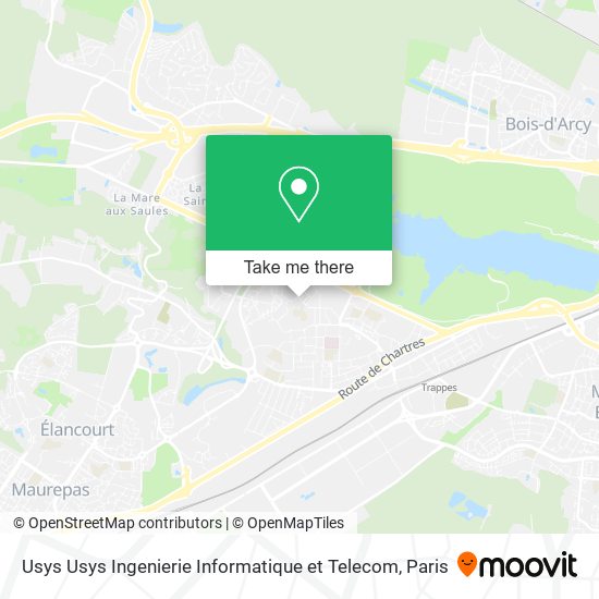 Usys Usys Ingenierie Informatique et Telecom map
