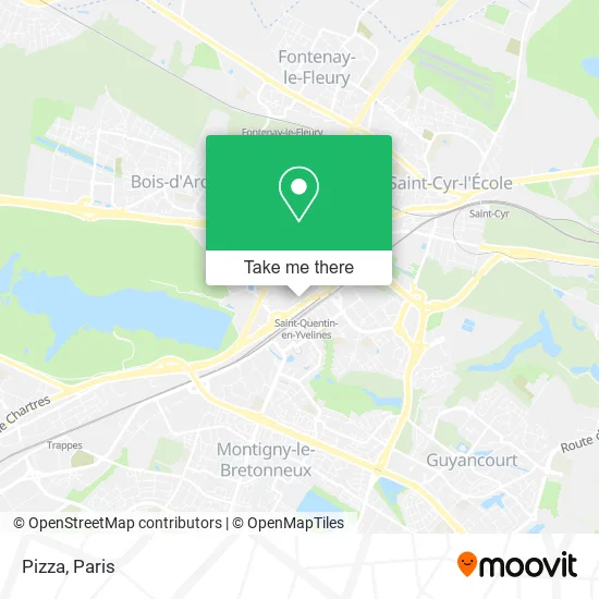 Pizza map