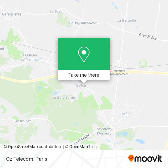 Mapa Oz Telecom