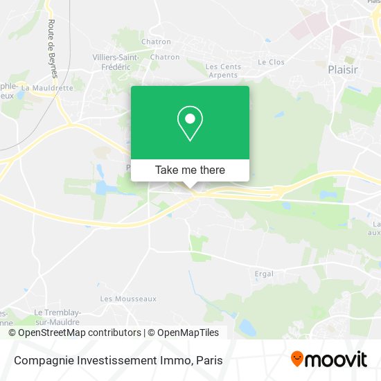 Compagnie Investissement Immo map