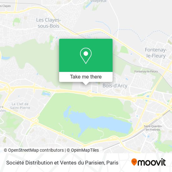 Société Distribution et Ventes du Parisien map