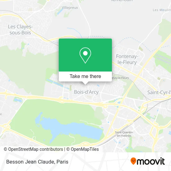 Besson Jean Claude map