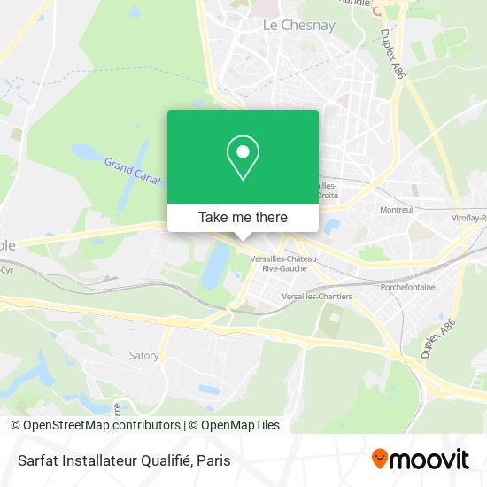 Sarfat Installateur Qualifié map