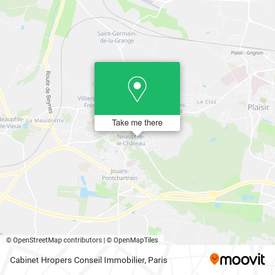 Mapa Cabinet Hropers Conseil Immobilier