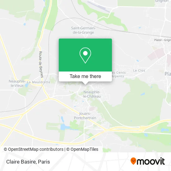 Claire Basire map