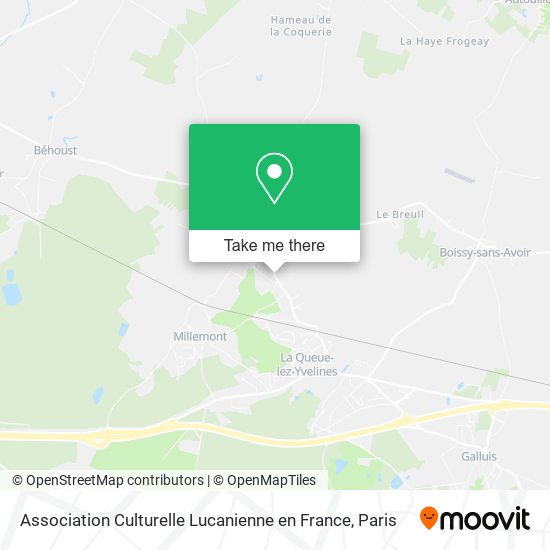 Association Culturelle Lucanienne en France map