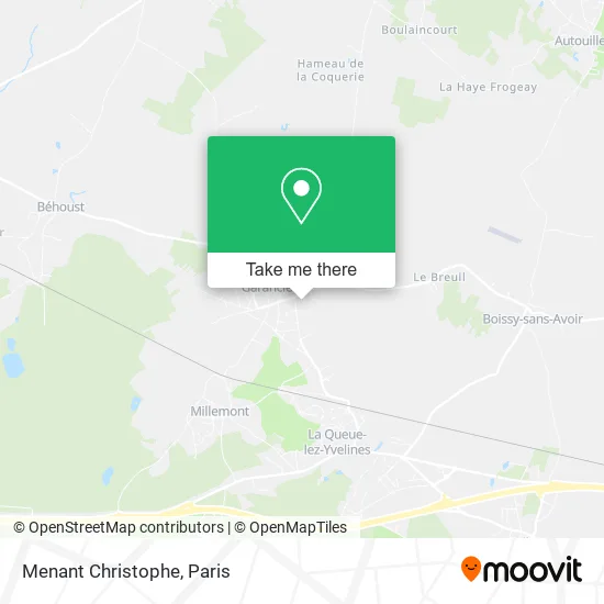 Menant Christophe map
