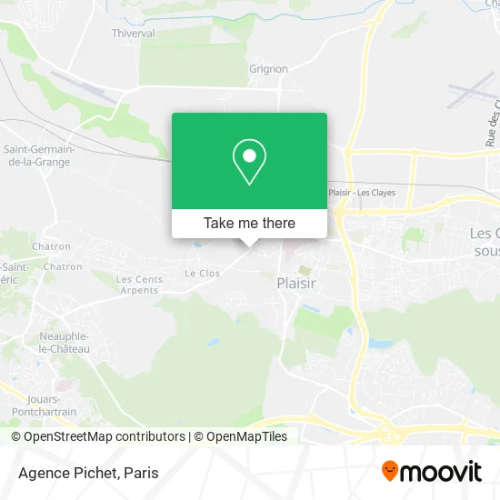 Agence Pichet map