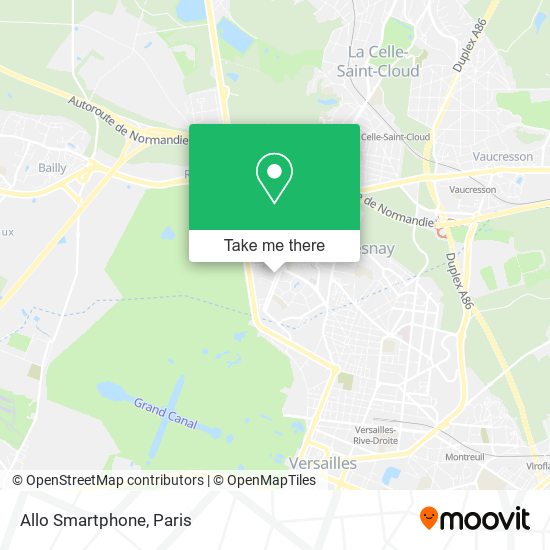 Allo Smartphone map