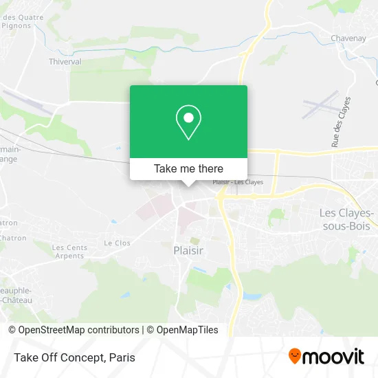 Take Off Concept map