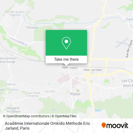 Académie Internationale Omkido Méthode Eric Jarland map