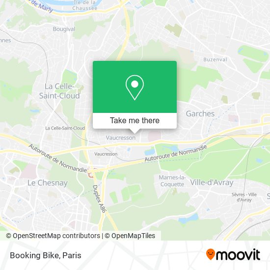 Booking Bike map