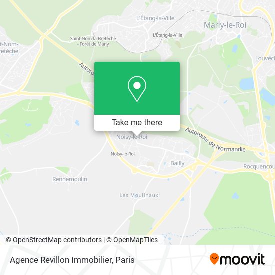 Agence Revillon Immobilier map