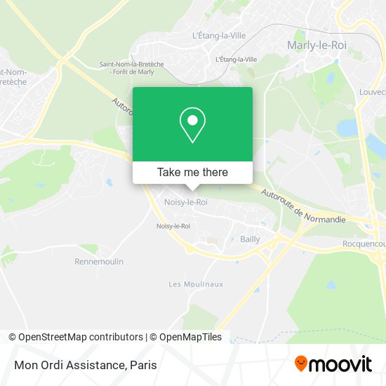 Mon Ordi Assistance map