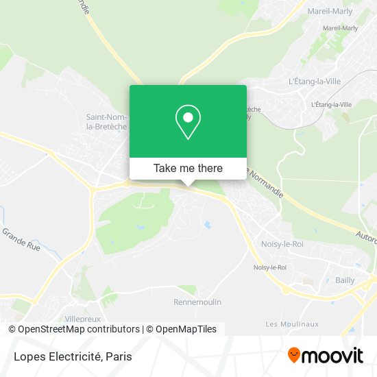Lopes Electricité map