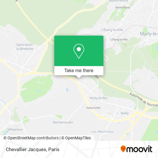 Mapa Chevallier Jacques