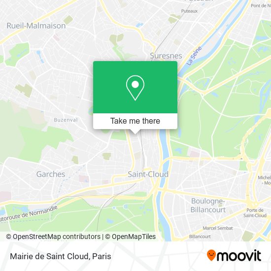 Mapa Mairie de Saint Cloud