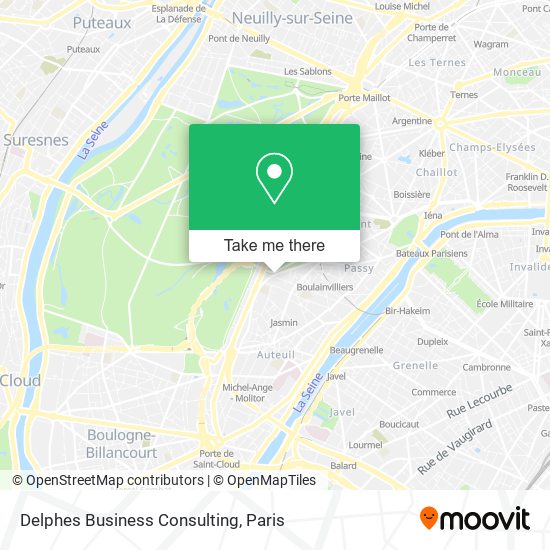 Mapa Delphes Business Consulting