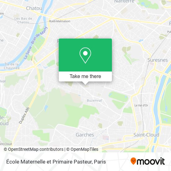 Mapa École Maternelle et Primaire Pasteur