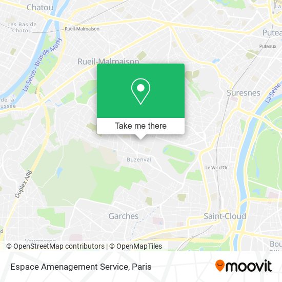 Espace Amenagement Service map