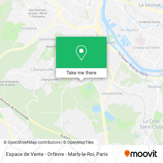 Espace de Vente - Orfèvre - Marly-le-Roi map