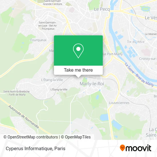 Cyperus Informatique map