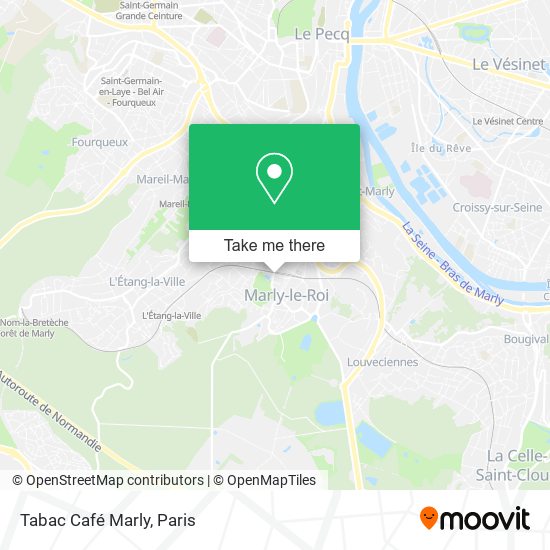 Tabac Café Marly map
