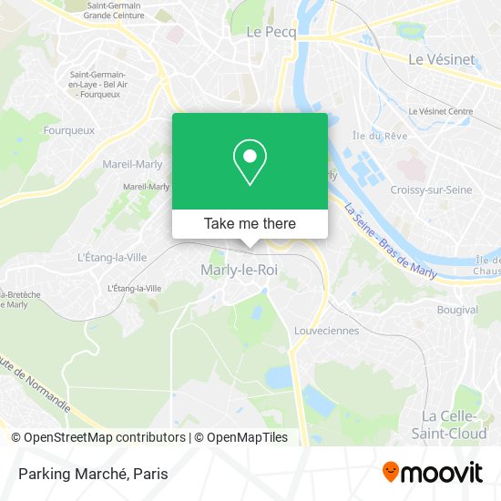 Parking Marché map