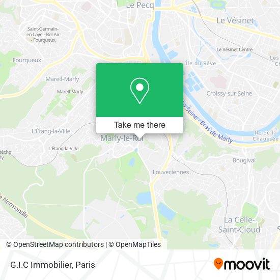 G.I.C Immobilier map