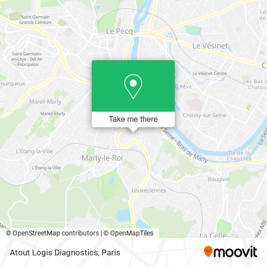 Atout Logis Diagnostics map