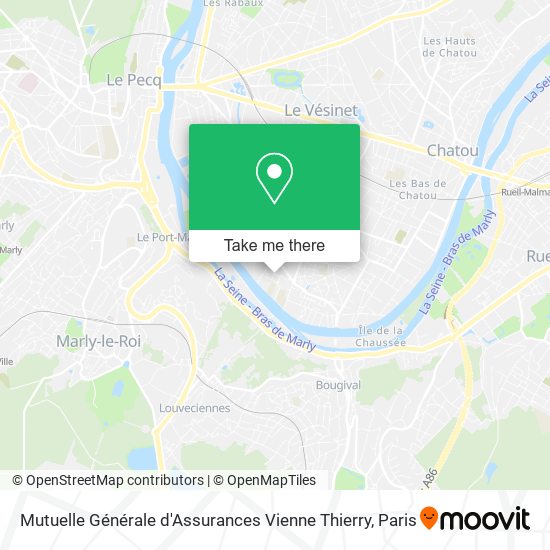 Mutuelle Générale d'Assurances Vienne Thierry map