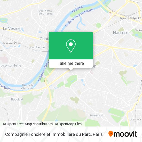 Compagnie Fonciere et Immobiliere du Parc map