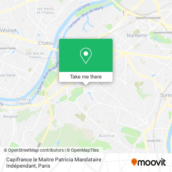 Mapa Capifrance le Maitre Patricia Mandataire Indépendant