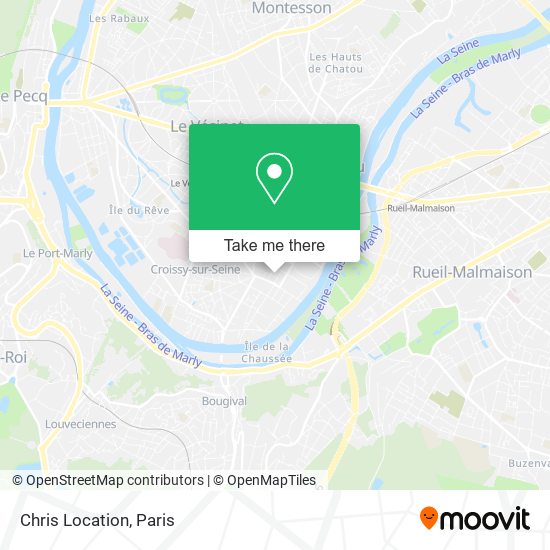 Chris Location map