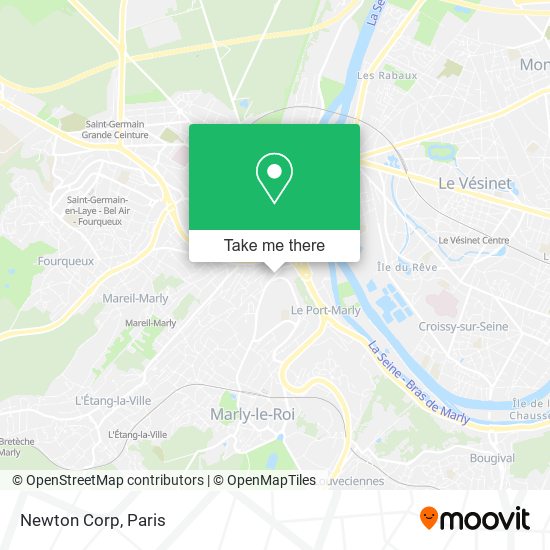 Newton Corp map