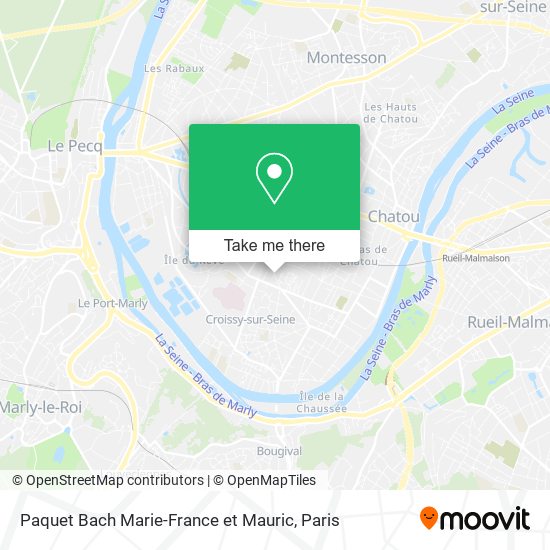 Paquet Bach Marie-France et Mauric map