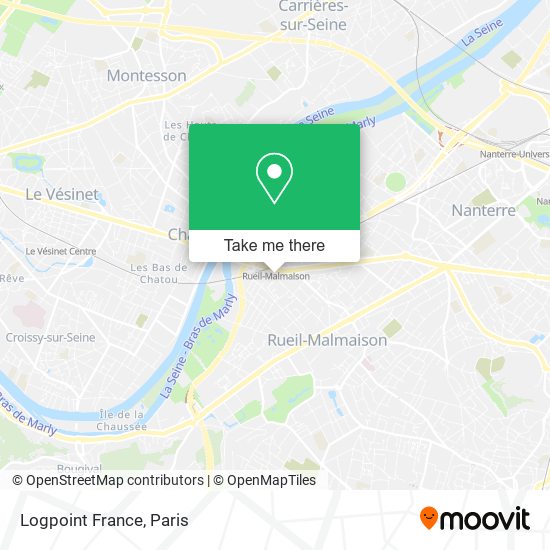 Mapa Logpoint France