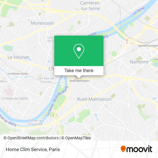 Mapa Home Clim Service