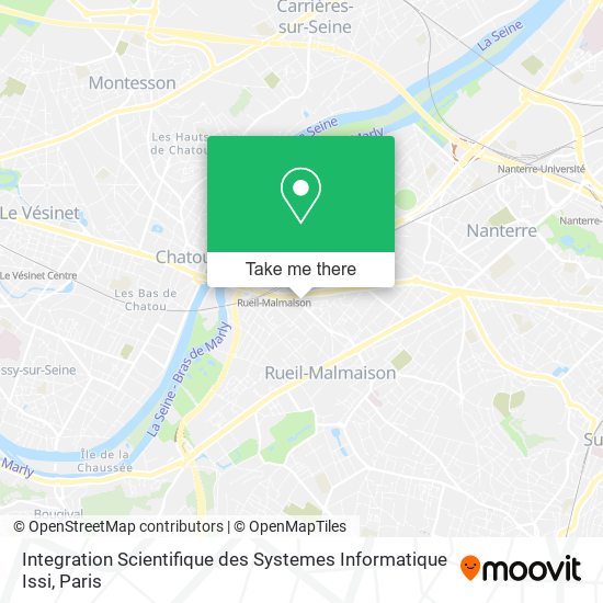Mapa Integration Scientifique des Systemes Informatique Issi