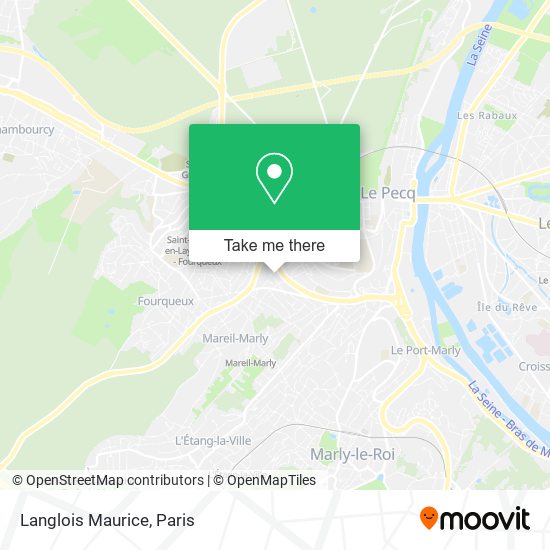 Mapa Langlois Maurice