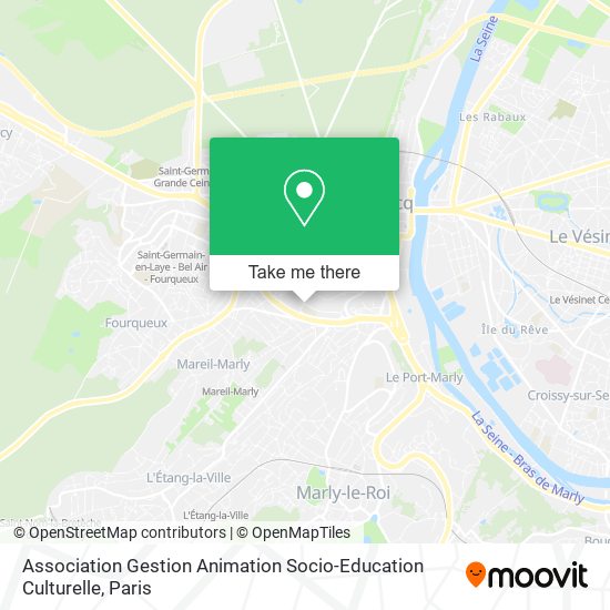 Association Gestion Animation Socio-Education Culturelle map