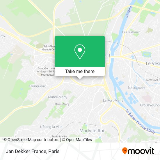 Mapa Jan Dekker France