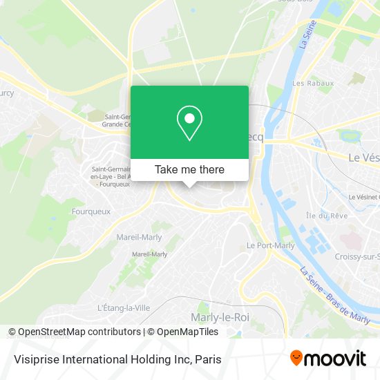 Visiprise International Holding Inc map