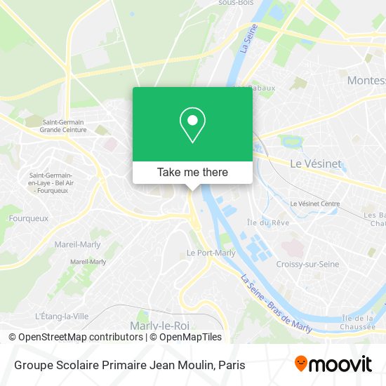 Groupe Scolaire Primaire Jean Moulin map