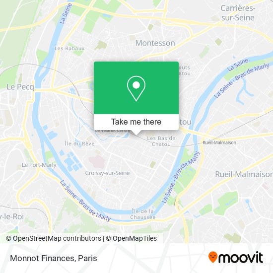 Monnot Finances map
