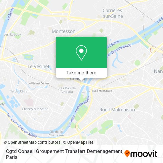 Mapa Cgtd Conseil Groupement Transfert Demenagement